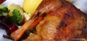 Gänsebraten bei Bauer Lange & Weihnachtsmarkt Stralsund 6