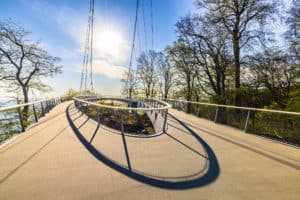 Skywalk am Königsstuhl auf Rügen 12